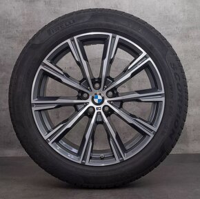 4ks 20"orig.BMW X5 G05 X6 G06 Styling M740+275/45R20 6,5mm - 2