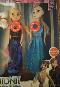 SPIEVAJÚCE Bábiky Frozen Anna a Elsa - 2