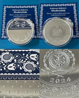 3 Oz Ag 999/1000 Modrotlač - 2