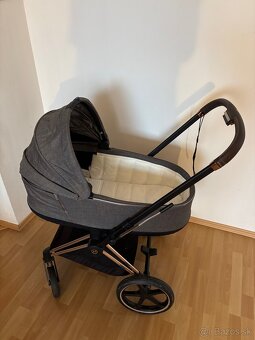 Cybex priam 3v1, rose gold + cybex sirona sedacka, Z base - 2