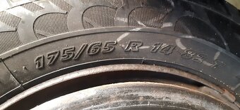 4ks disky 4x108x14 Peugeot 206 + 2x Matador 175/65 R14 - 2