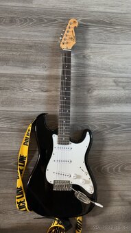 SX SE1 Black Elektrická gitara pack - 2