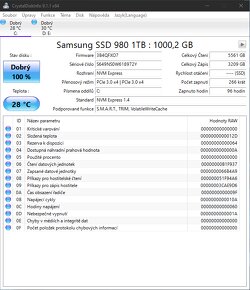 Samsung SSD 980 1TB NVMe M.2 - 2