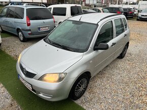 Mazda 2 1,2 benzín, 55kW, MT/5, rok:12.2003. - 2