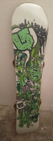 140 cm snowboard BURTON PUNCH + zanovne viazanie Burton - 2