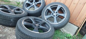 Alu MSW 5x105 a zimné Nokian 235/45 R18 - 2