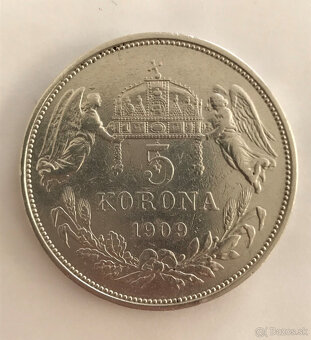 5 korona 1909 KB - 2