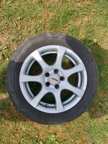 Disky 5x100 r15 + pneu 195/55 r15 - 2