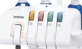 Predám nový overlock Brother 1034DX - 2