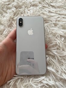 iPhone X silver - 2