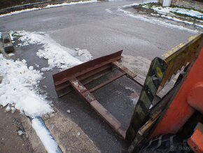 radlica na odhrnanie na VZV,  vysokozdvižný vozík - 2