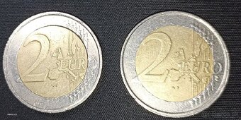 2 eurové mince  rok 2001, 2002 Holandsko - 2