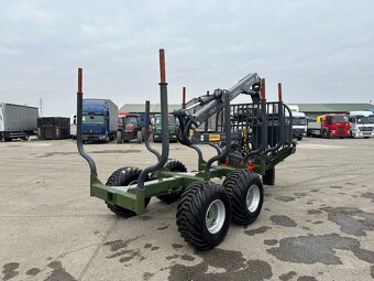 FARMA T8 2024 VIN 073 vývozka za traktor - lesný príves - 2