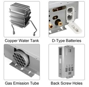 Predám plynový prietokový Bojler 8L/min. - 2