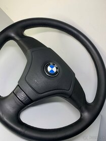 Trojramenný kožený volant BMW - 2