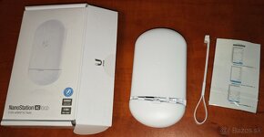 2x nové Ubiquiti NanoStation 5AC Loco + 2xadaptér - 2