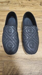 Espadrilky GANT čierne kožené - 2