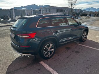 ŠKODA 7-miest Kodiaq Scout 2,0 TDI 140 kW 7-st. automat. 4x4 - 2