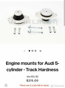 Audi S2/S4/S6 ulozenie motora - 2