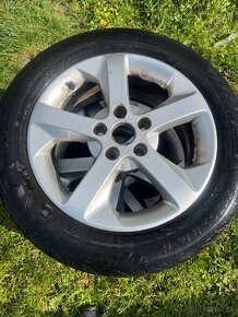 Predám Alu Škoda 5x112 R16 205/55 R16 zimné - 2