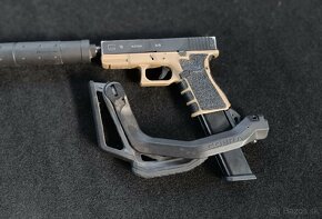 Sklapatelna pazba glock 17/18c a glock 19 - 2