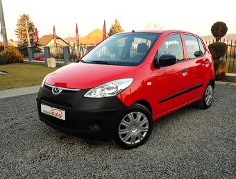 HYUNDAI i10 1.1 BENZIN - 5 dverové -49kW - 2009 - STK- ŠPZ- - 2