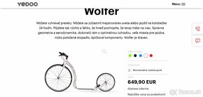 YEDOO WOLFER WHITE - sportova cestna kolobezka - 2