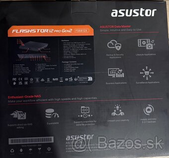 Predám nový ASUSTOR FLASHSTOR 12 PRO - 2