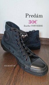 Converse tenisky biele a čierne - 2