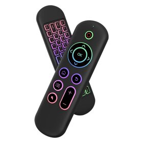 Airmouse ovládač s klávesnicou LED RGB Bluetooth/Wi-Fi - 2