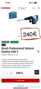 Bosch Professional Sekacie kladivo GSH 5 - 2