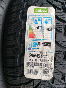 Zimné pneu =265/45 R21= NOKIAN =2ks= NOVÉ - 2