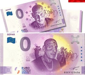 0€ bankovka Separ 0 Euro Souvenir bankovky Separ /Separ 2 - 2