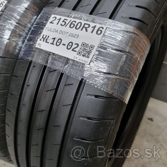 Letné pneumatiky 215/60 R16 FULDA DOT0523 - 2