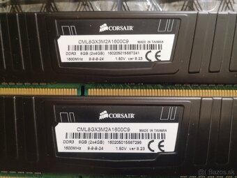 Ddr 3 corsair vengeance lp kit 2x4  gb 1600 MHz - 2