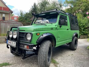 predám suzuki samurai-long, 1,3 benzin, 6 miestne - 2