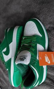 Nike SB DUNK low, Kráľovská Zelená ,Modrá - 2