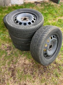 Zimné pneu na diskoch 205/55 R16 91H M+S - 2