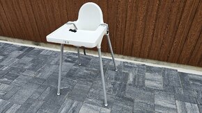 Stolicka na krmenie - Ikea Antilop Feeding Chair + Tray

 - 2