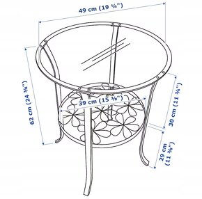 Stolík ikea - 2