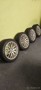 Alu.Platin 5x112 R19+pneu Goodyear 245/45r19 zimné - 2