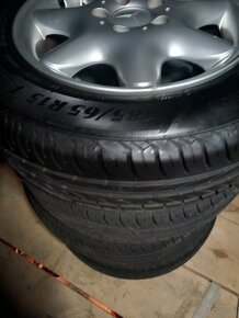 elektrony s pneu 185/65 R15 MERCEDES 5x112,sada kolies - 2