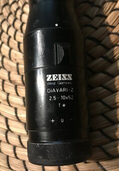 Puškohľad ZEISS Diavari Z 2,5-10x52 T, šínový - 2