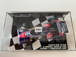 Predám model F1 Minichamps 1/43 Warwick 1983 - 2