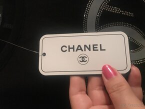 NOVÉ CHANEL tricko z visackami L - 2