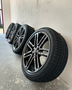 ALU DISKY AUDI 5X112 R20 + PNEU CONTINENTAL 245/40 ZIMNÉ - 2