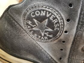 Converse kožené sivé tenisky, veľkosť 5,5 - 2