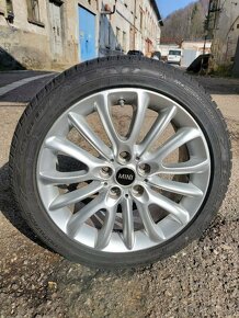 zimní Alu kola originál Mini Škoda 5x112 7,5jx17 - 2