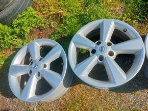 4ks alu disky orig. Nissan 5x114,3 r17 - 2