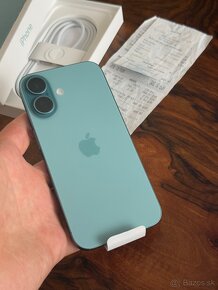 iPhone 16 128gb Teal 2r záruka - 2